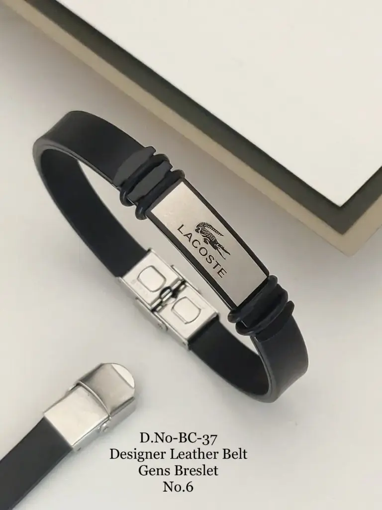 Designer Leather Belt Bracelet A10