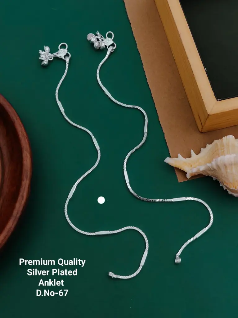 Daily Use Silver Payal K9