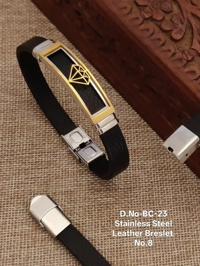 Designer Leather Belt Bracelet A10