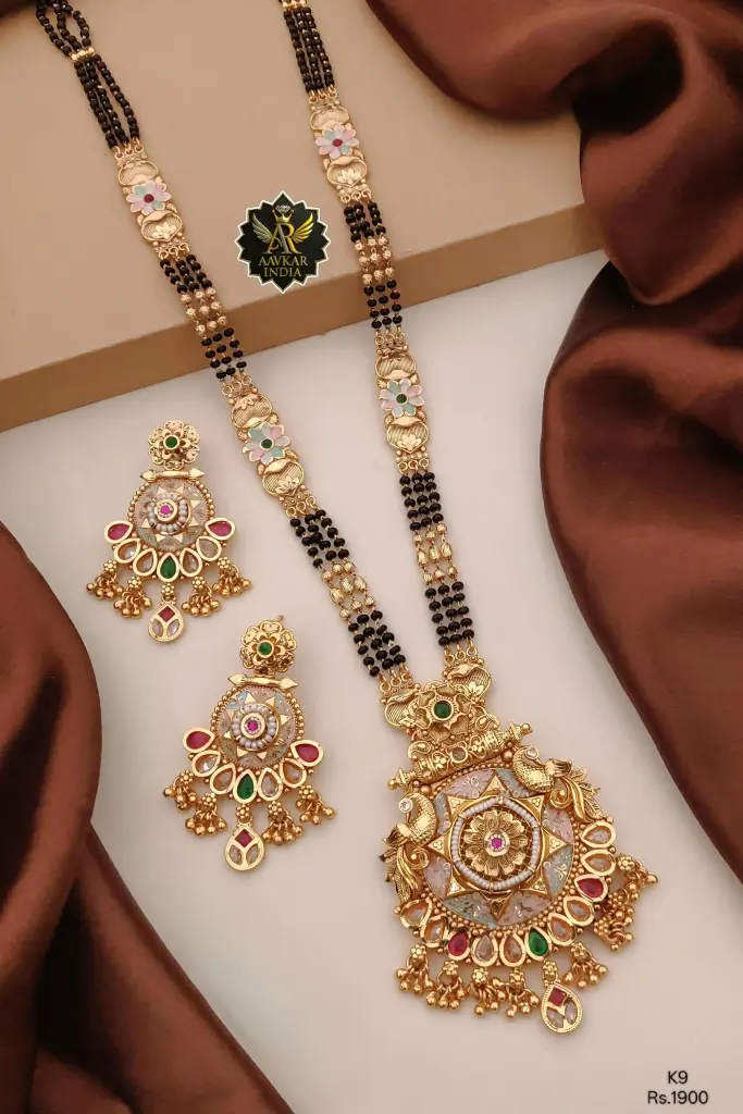 High Gold Antique Mangalsutra K9