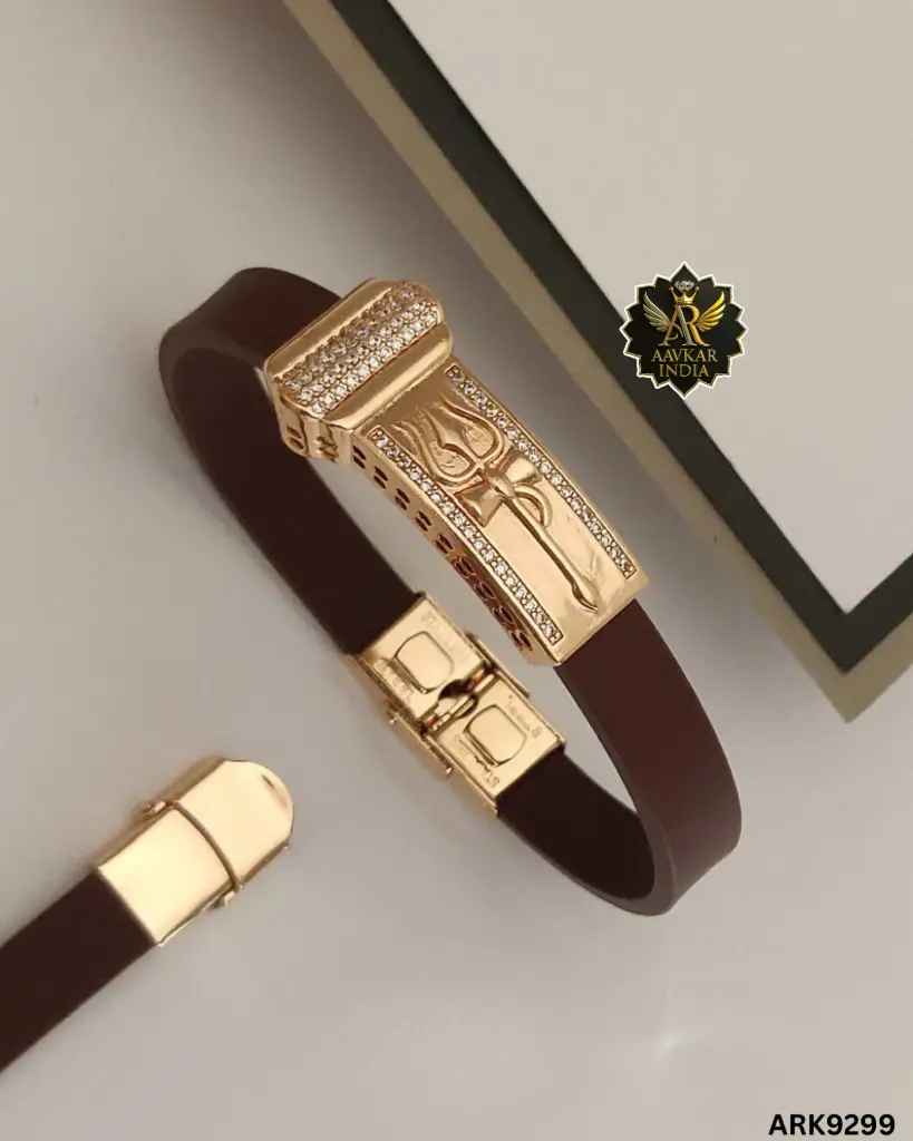 Designer Leather Belt Gents Bracelet ARK9