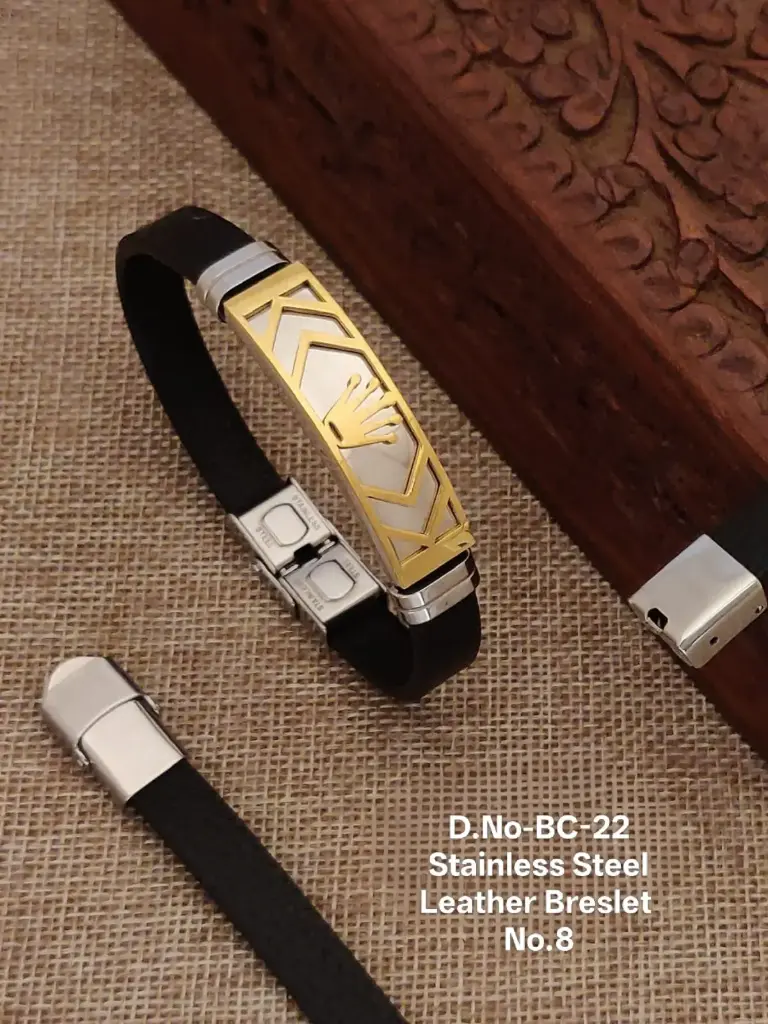 Designer Leather Belt Bracelet A10