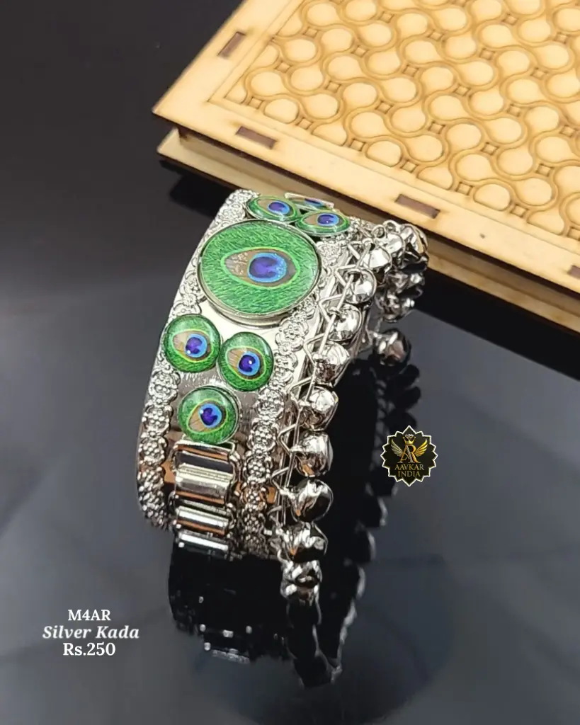 Silver(Oxidize) Kada M4