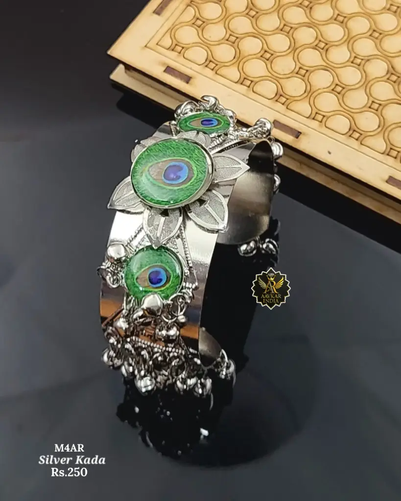 Silver(Oxidize) Kada M4
