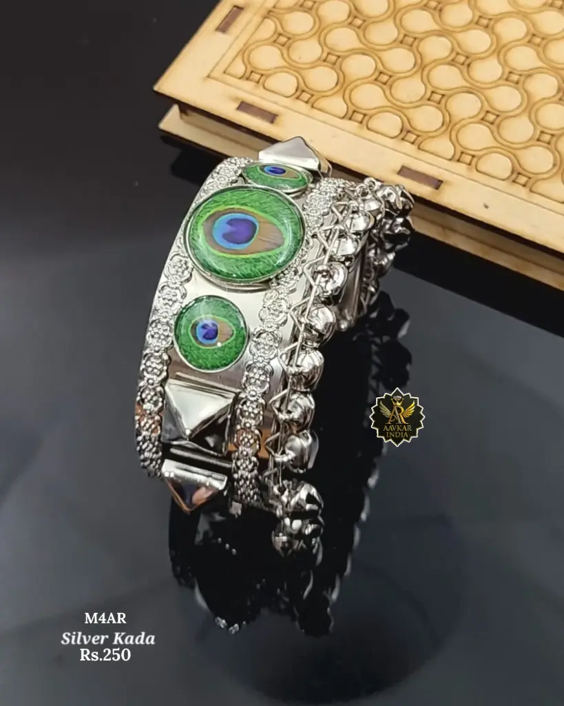 Silver(Oxidize) Kada M4