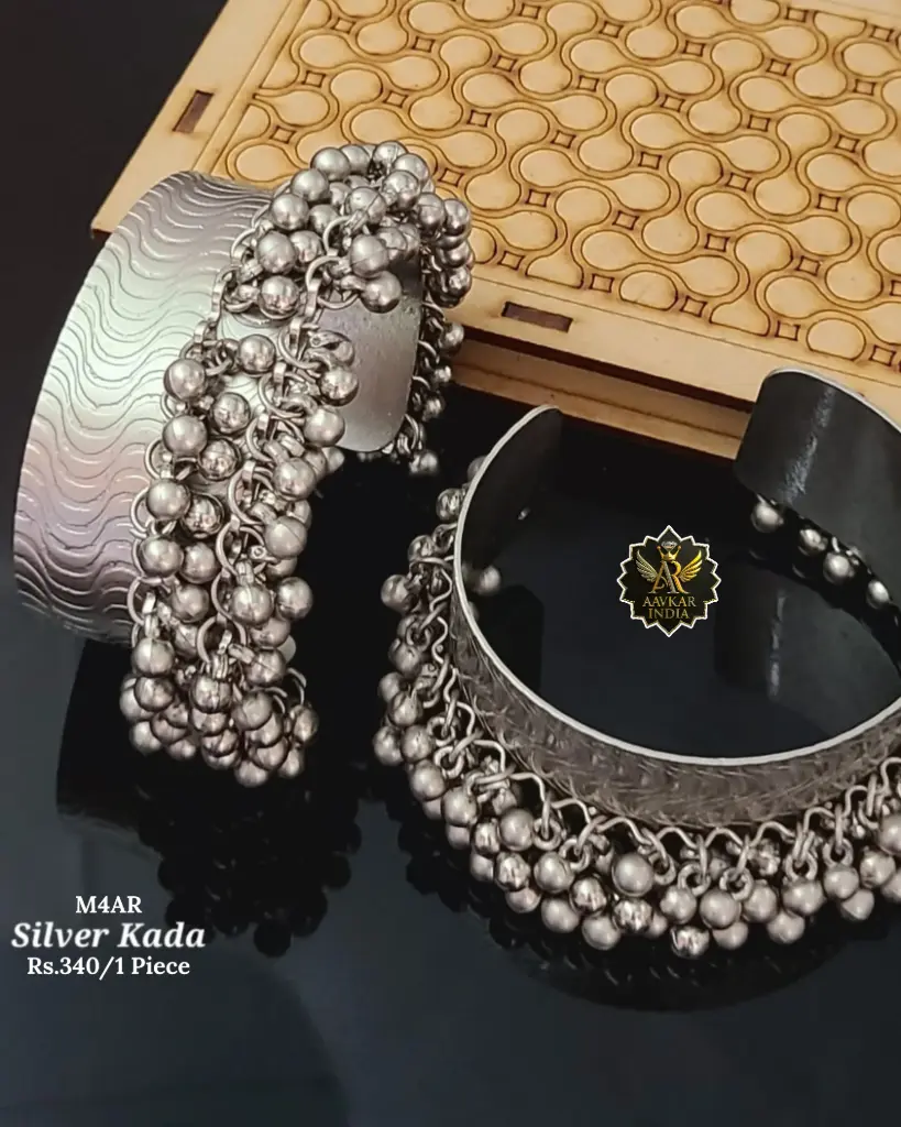 Silver(Oxidize) Kada M4