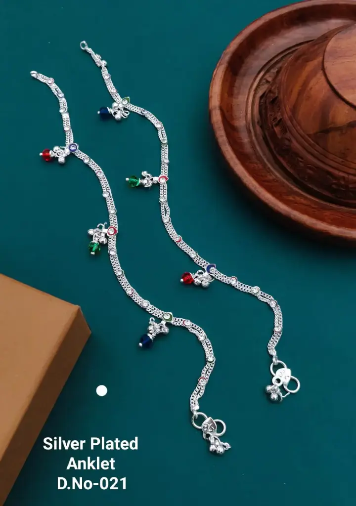 Daily Use Silver Payal K9