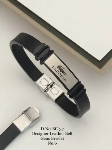 Designer Leather Belt Bracelet A10
