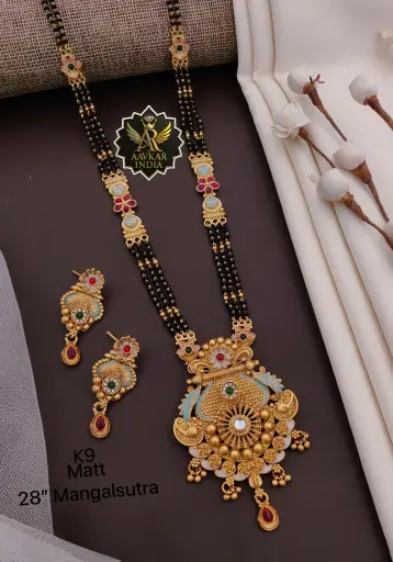 High Gold Antique Mangalsutra K9