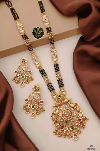 High Gold Antique Mangalsutra K9