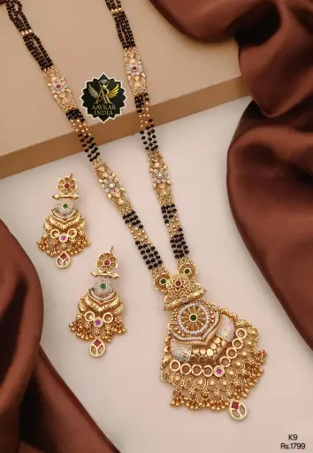 High Gold Antique Mangalsutra K9