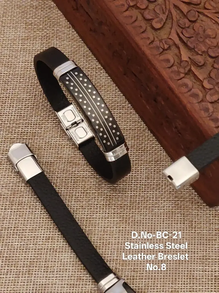Designer Leather Belt Bracelet A10