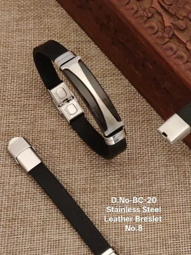 Designer Leather Belt Bracelet A10