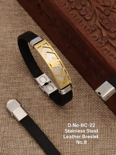 Designer Leather Belt Bracelet A10