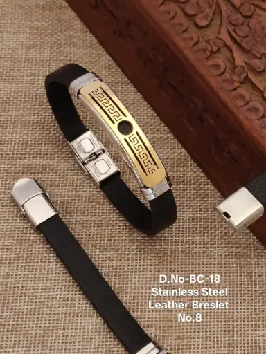 Designer Leather Belt Bracelet A10