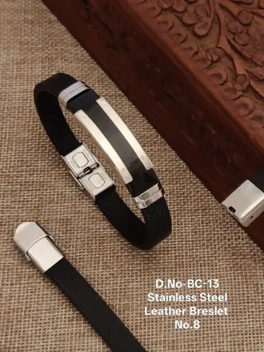 Designer Leather Belt Bracelet A10