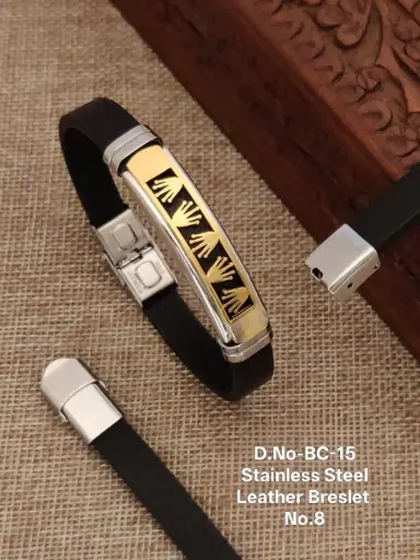 Designer Leather Belt Bracelet A10