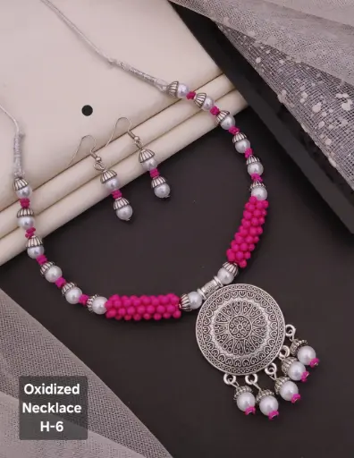 Oxidized Necklace A10