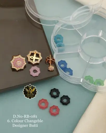 Six-Colour Changeable Designer Butti Q3